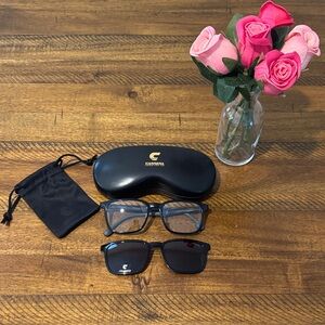 Carrera Black and Clear Eyewear Collection